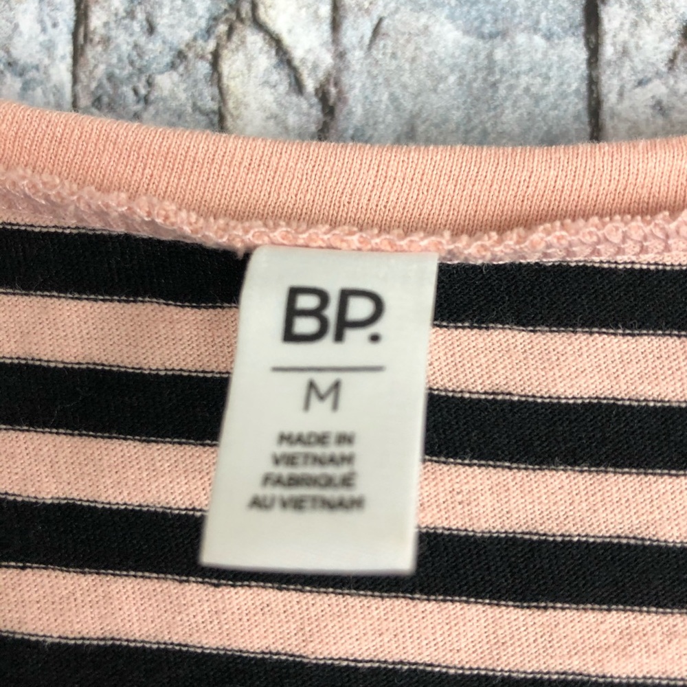 Urban Outfitters BP pink black striped swing tee - Picture 3 of 3
